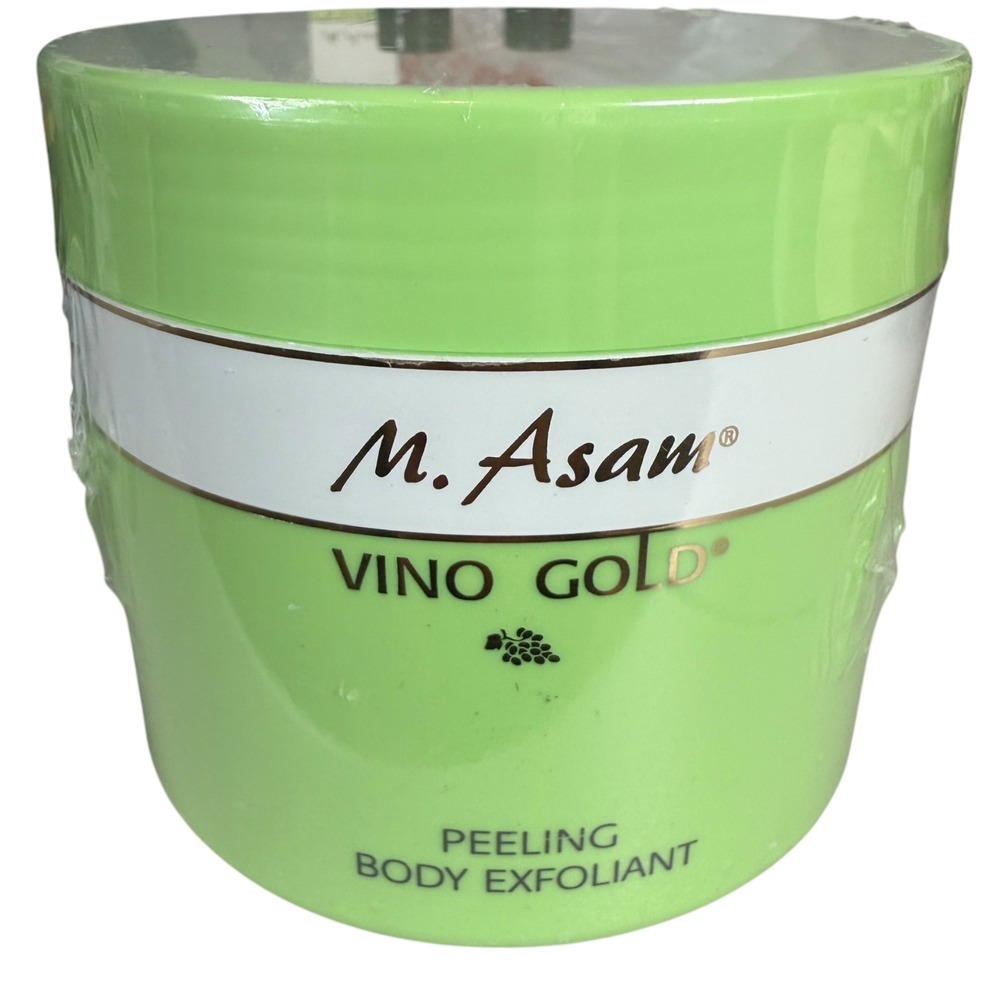M. Asam Vino Gold Body Exfoliant Peeling 600g 21.2 oz Made in Germany New